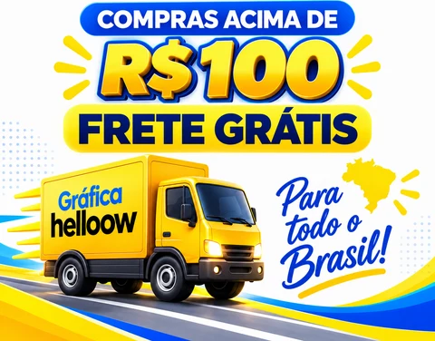 Compras acima de R$100, frete grátis