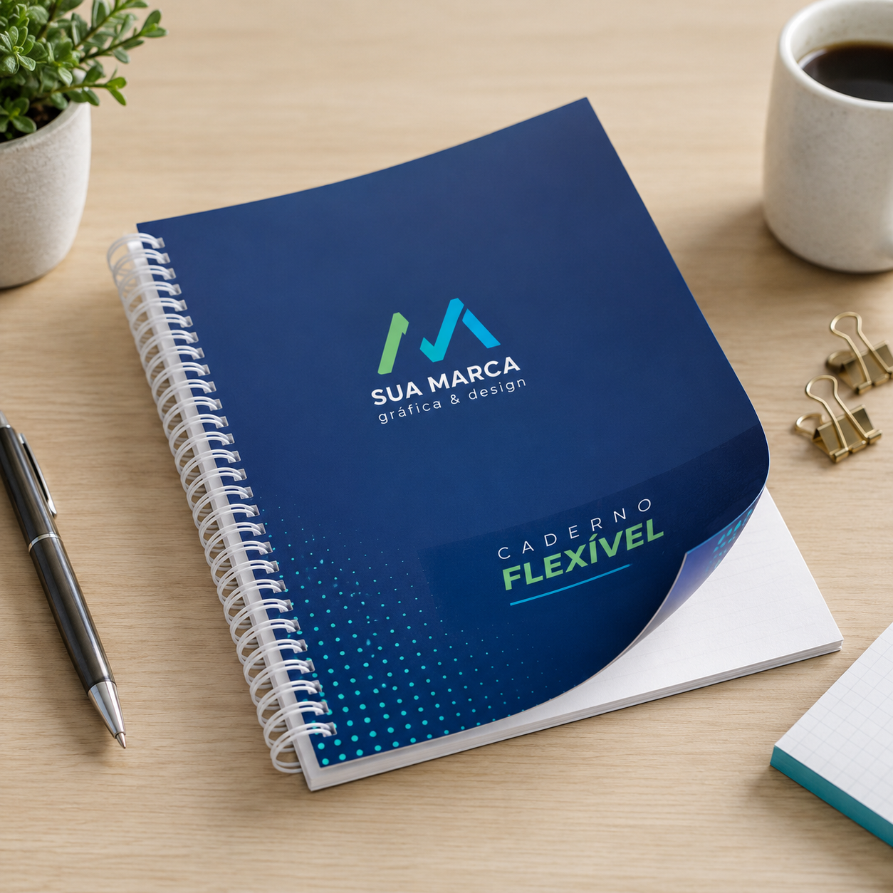 Caderno Flexível